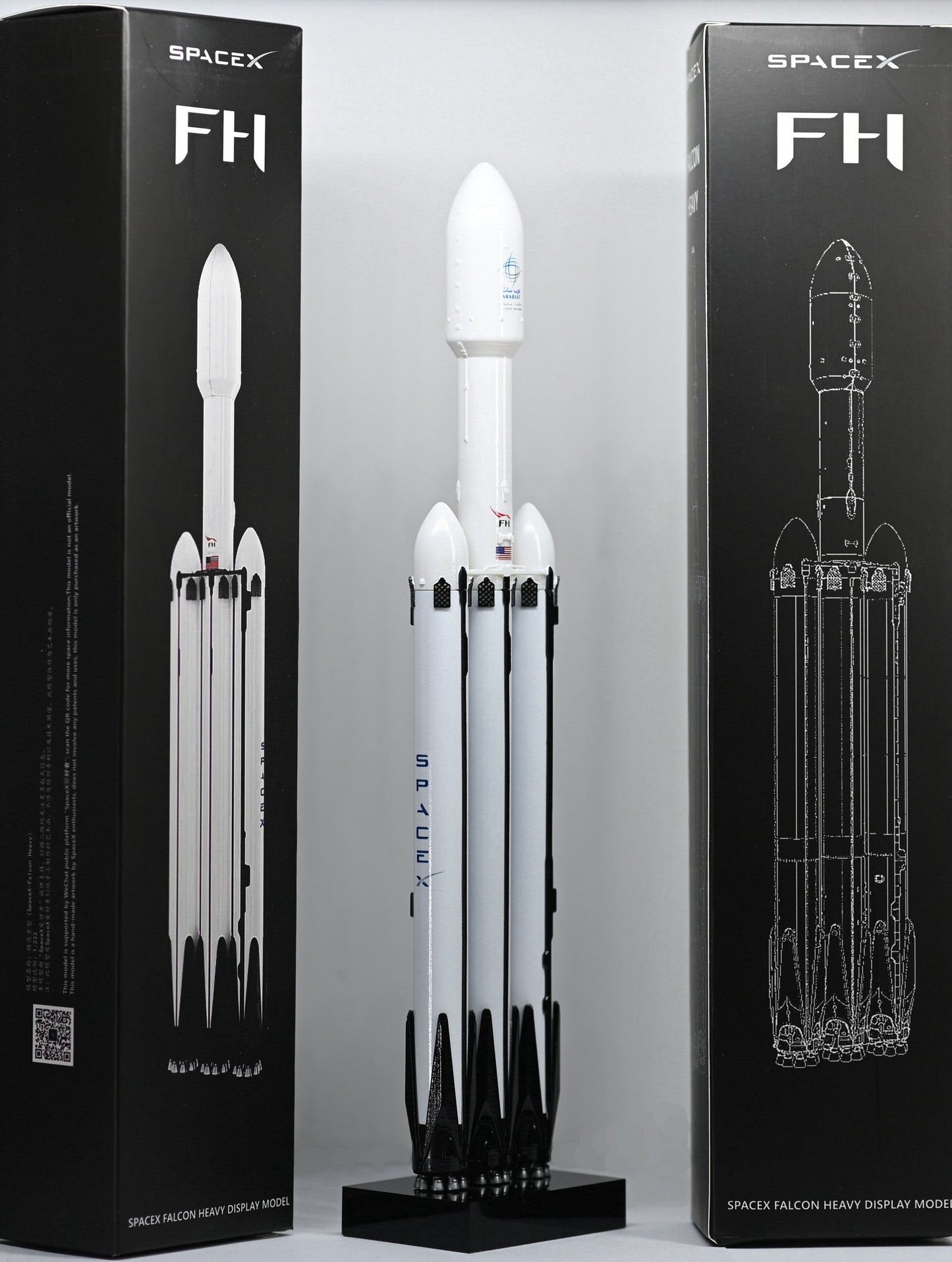 SpaceX Falcon Rocket Model Collection