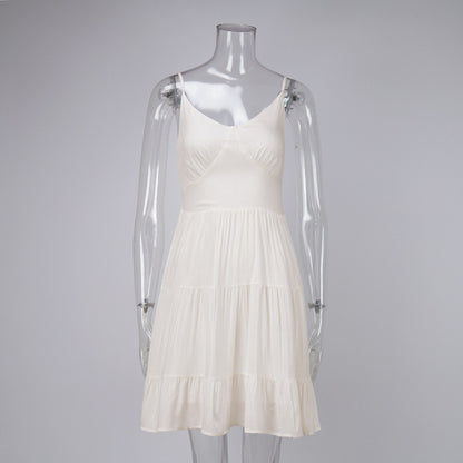 Spaghetti Strap Cotton Dress