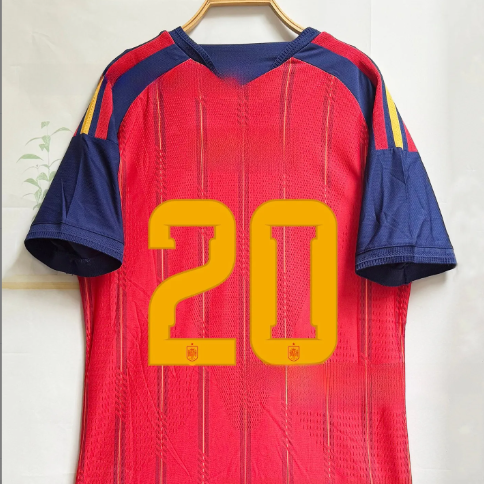Spain Football Player Jersey