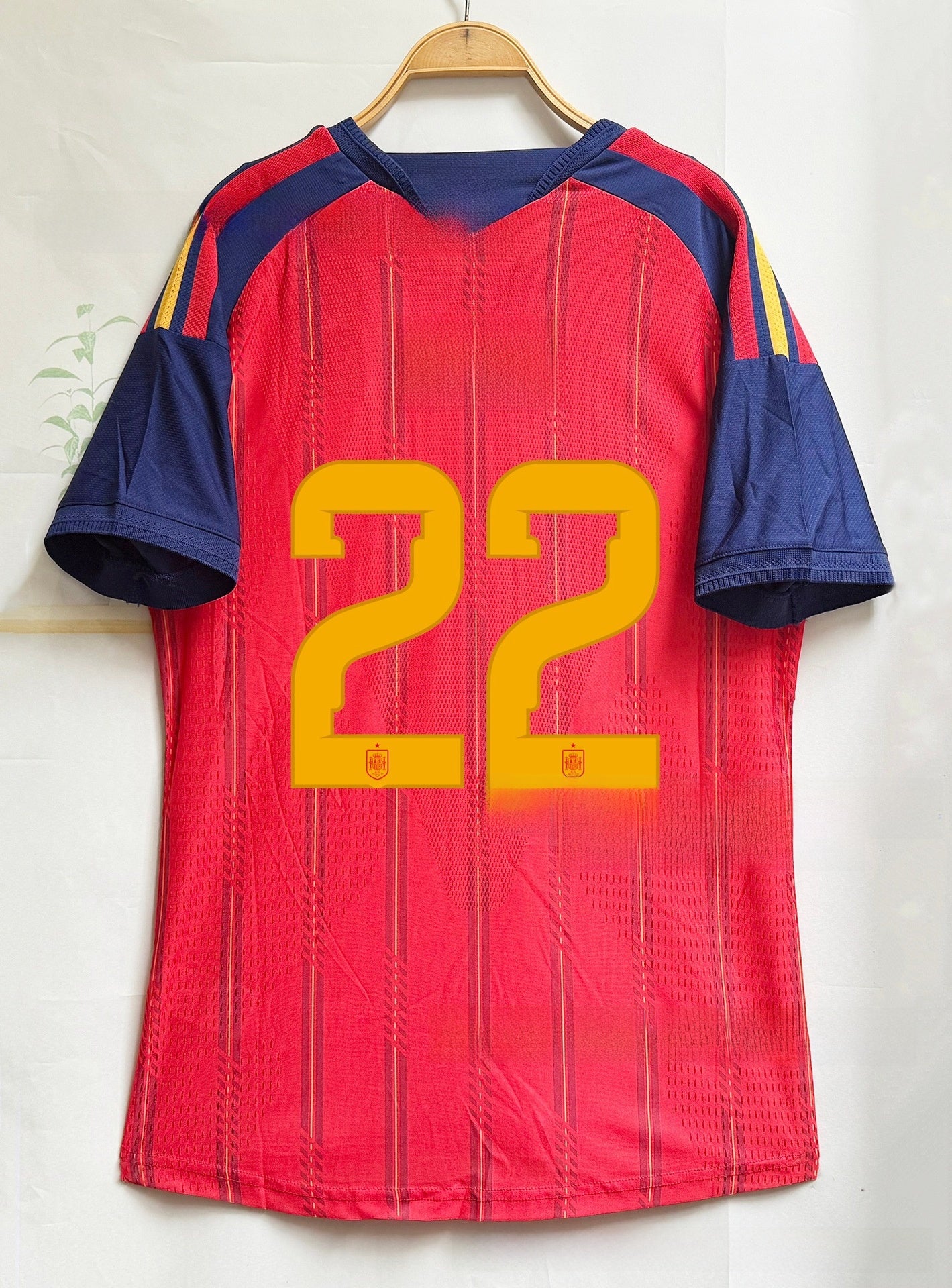 Spain Football Player Jersey