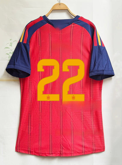 Spain Football Player Jersey