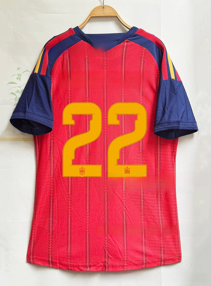 Spain Football Player Jersey
