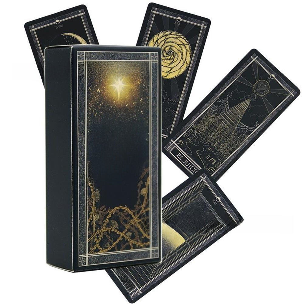 Spanish Oracle Card Tarot White Cat Wheel of Year Tarot