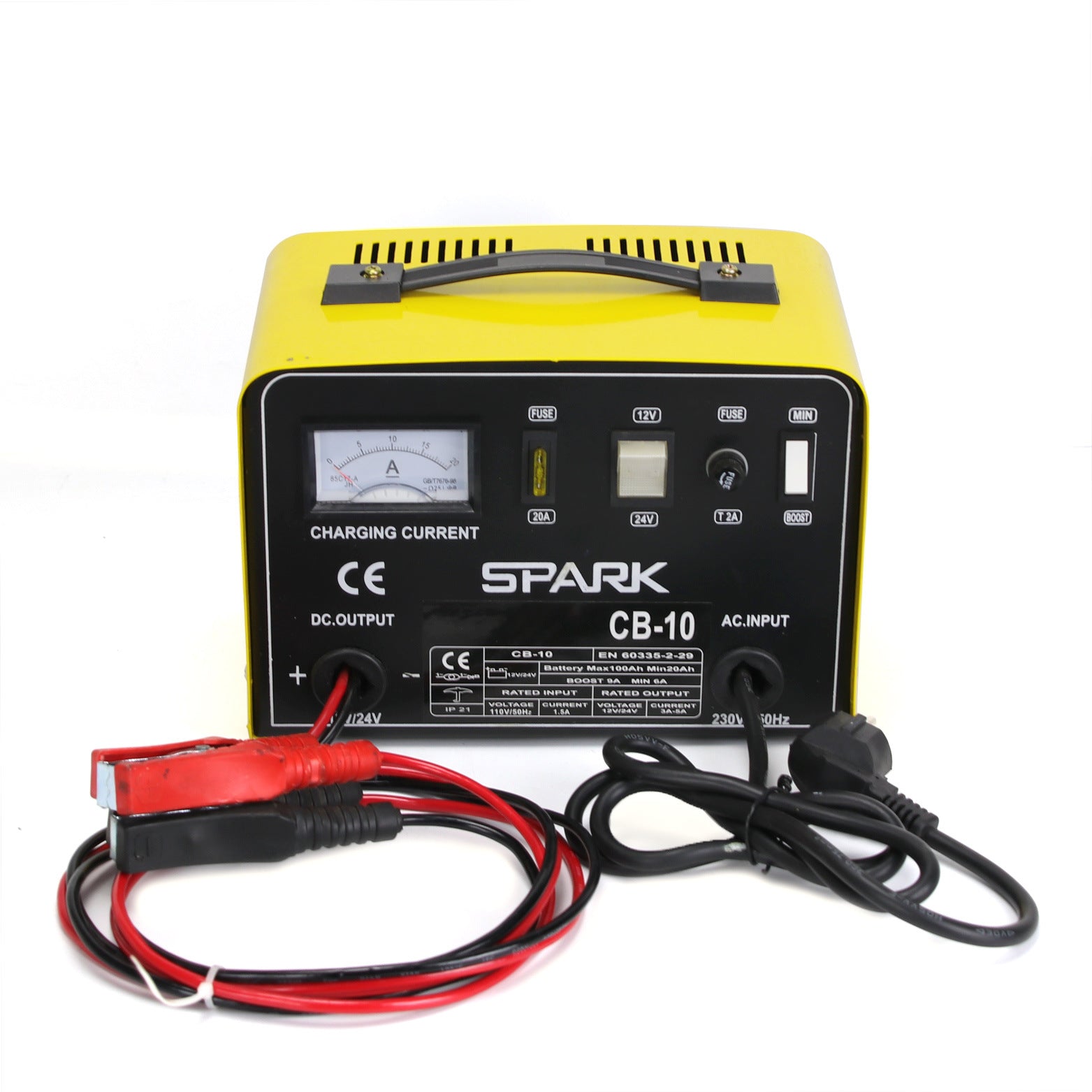 SPARK Small Car Motorcycle Battery Charger CB Series