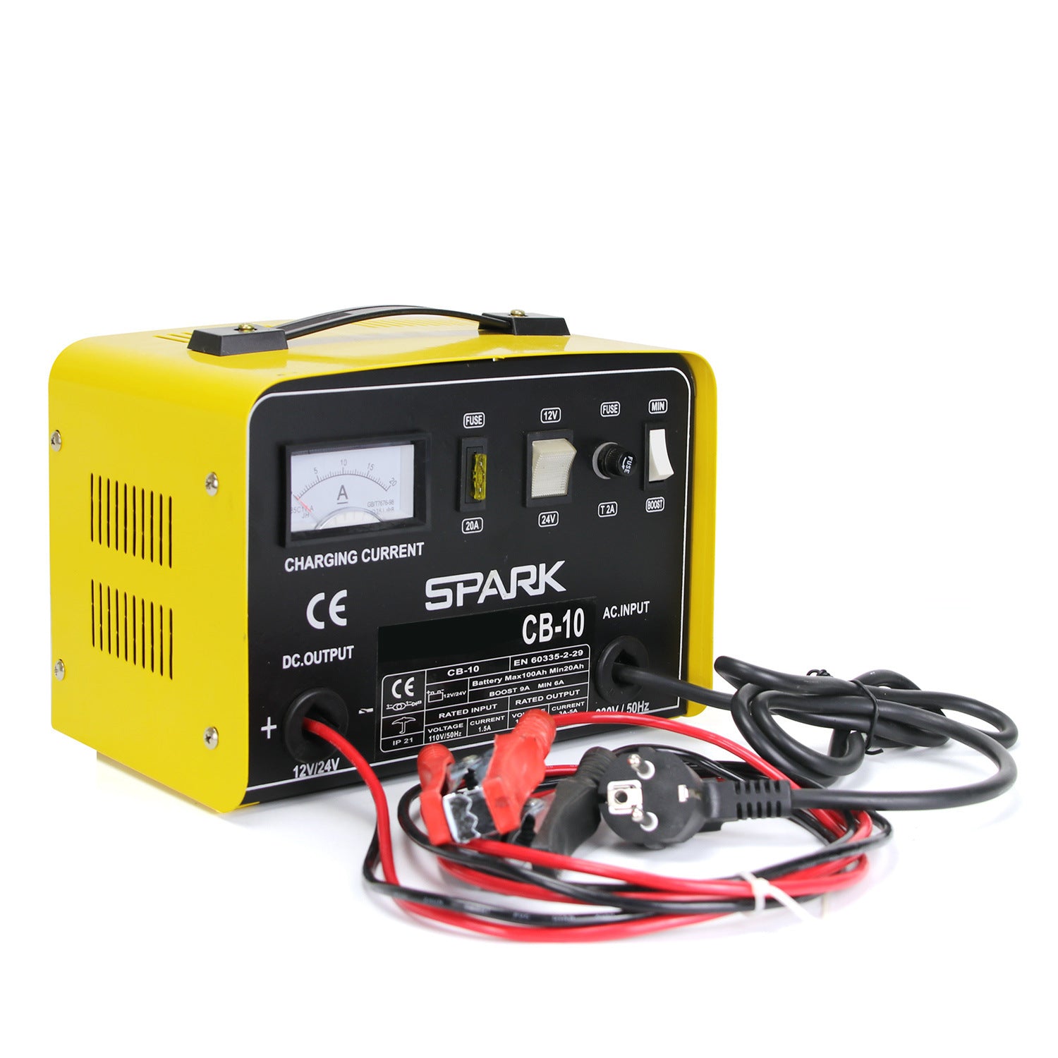 SPARK Small Car Motorcycle Battery Charger CB Series