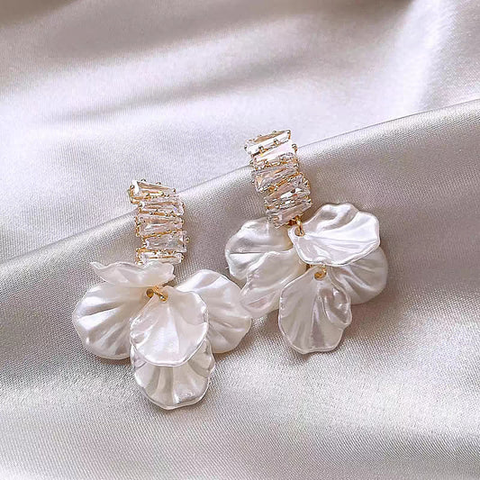 Sparkling Crystal Bell Earrings