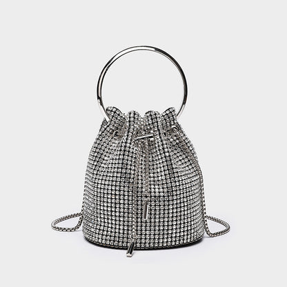 Sparkling Diamond Bucket Bag