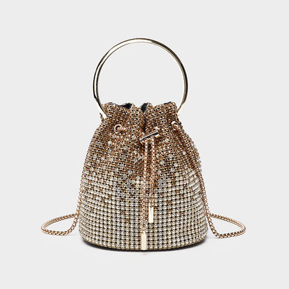 Sparkling Diamond Bucket Bag