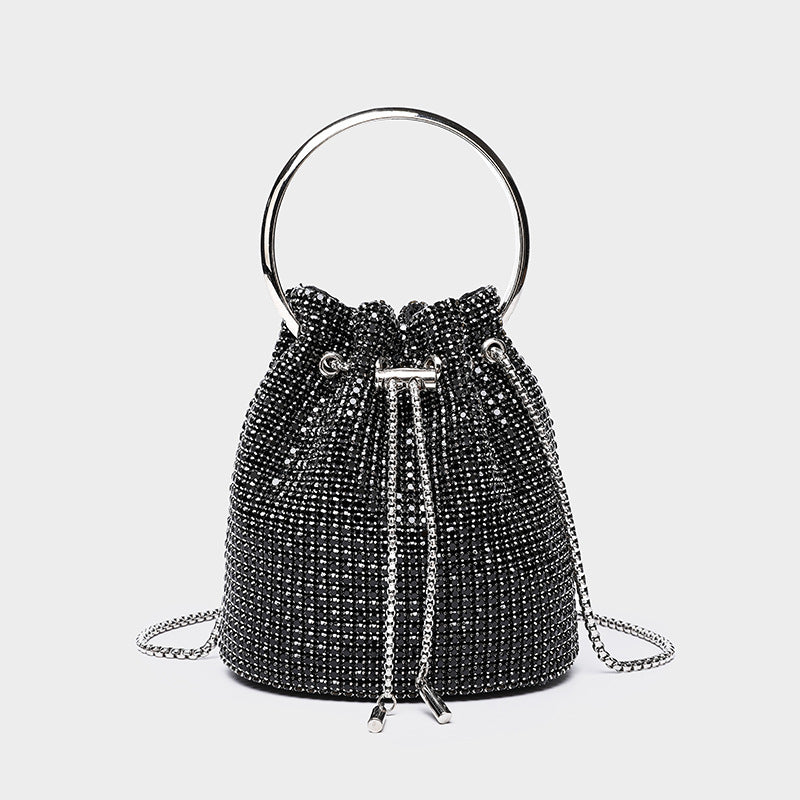 Sparkling Diamond Bucket Bag