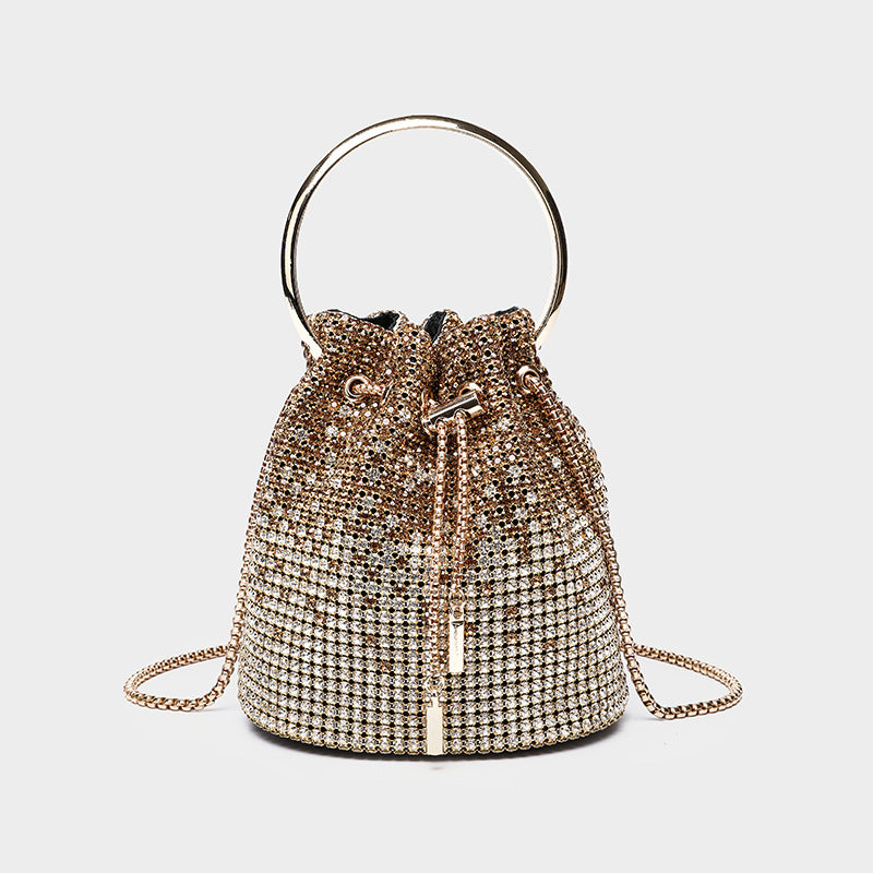 Sparkling Diamond Bucket Bag