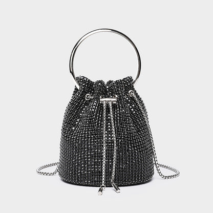 Sparkling Diamond Bucket Bag