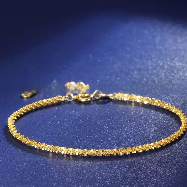Sparkling Starry Silver Plated Bracelet