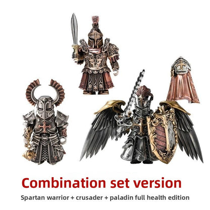 Spartan Warrior Metal Figurine with Detachable Parts