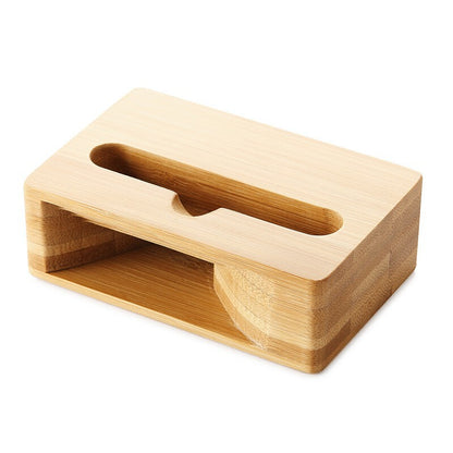 Speaker base phone stand