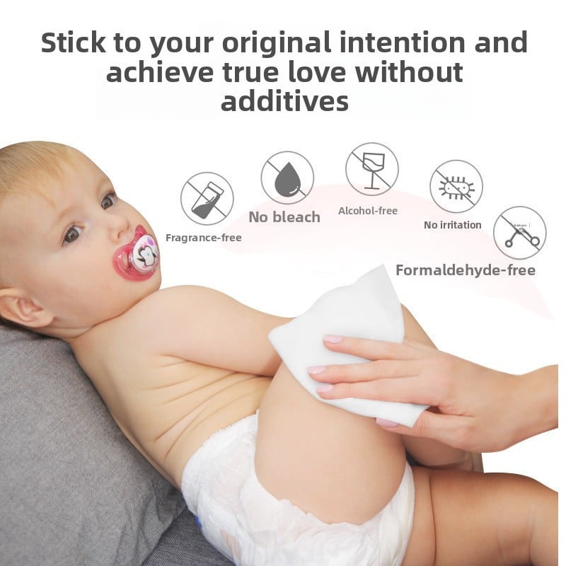 Special cotton soft towels for baby hands and mouths