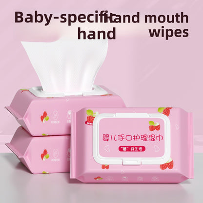 Special cotton soft towels for baby hands and mouths