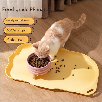 Special Placemats for Pets Waterproof Non Slip Cat Bowl Food Mat Dog Large Cat Eating Mat Dinner Plate Cat Food Bowl Mat