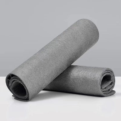 Special rag for wiping glass