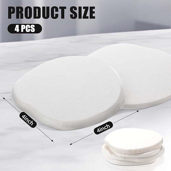 Special-Shaped Diatomite Coaster Set for Beverage and Coffee