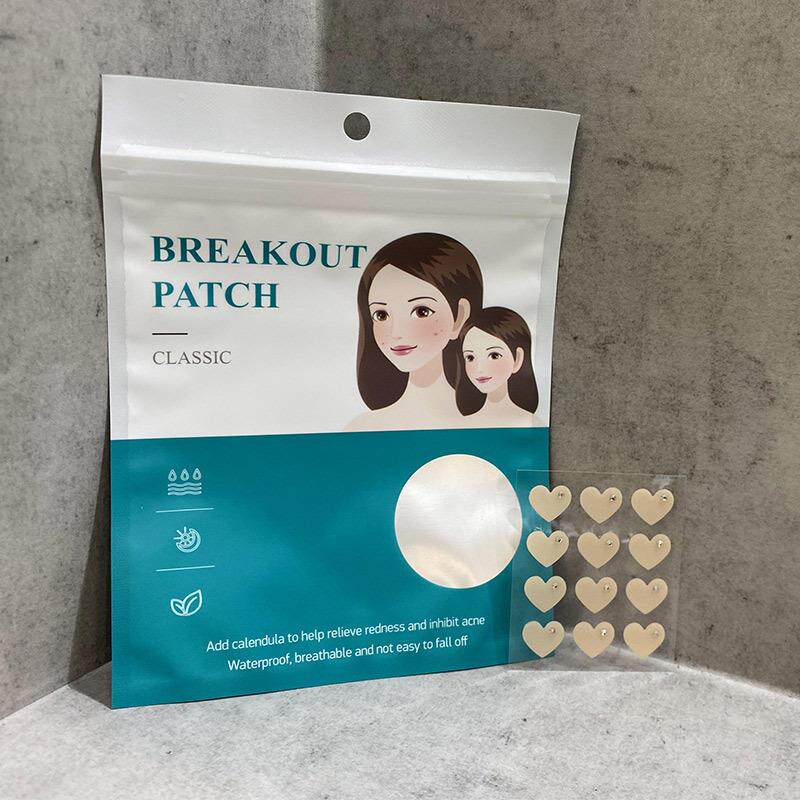Special-Shaped Hydrocolloid Acne Patches with Cartoon Designs