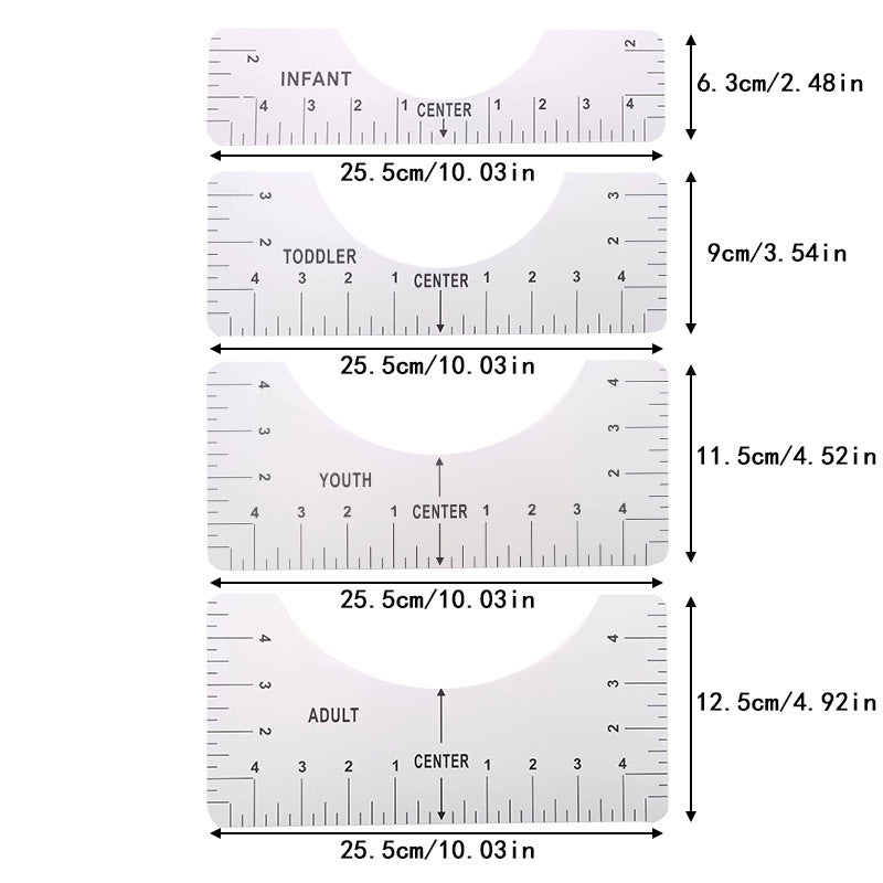 Special-shaped sewing patchwork ruler