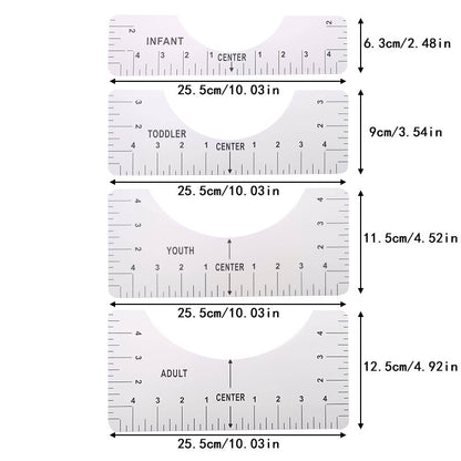 Special-shaped sewing patchwork ruler