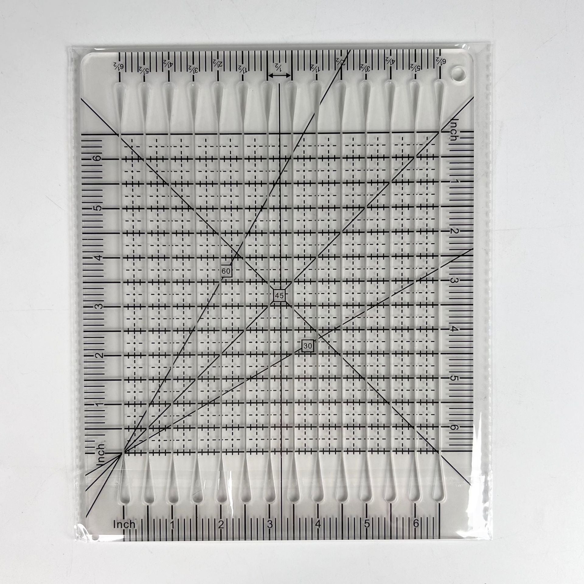 Special-shaped sewing patchwork ruler