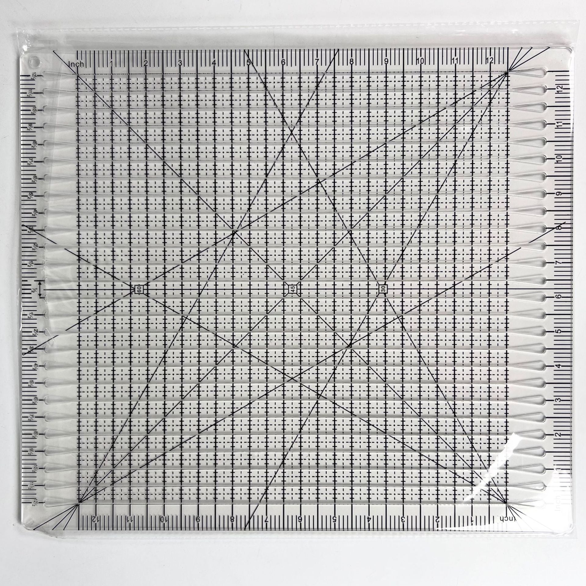 Special-shaped sewing patchwork ruler