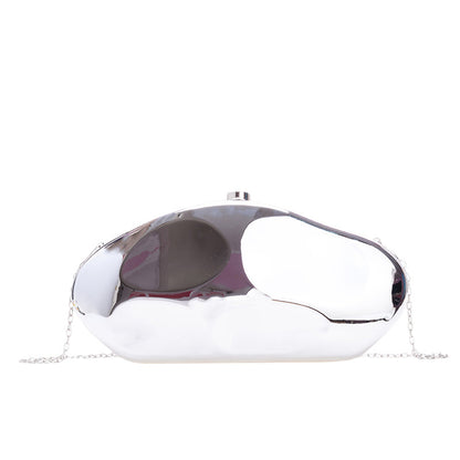 Special-Shaped Stone Clutch Bag