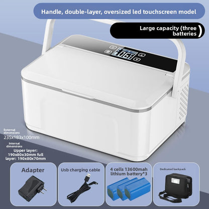 Specialized pharmaceutical compact refrigerator