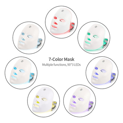 Spectral mask skin rejuvenation device