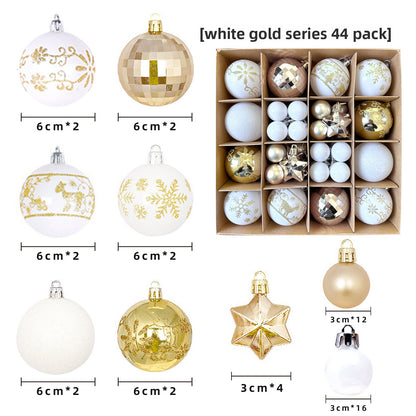 Spherical Christmas decorations Christmas tree