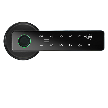 Spherical fingerprint smart lock