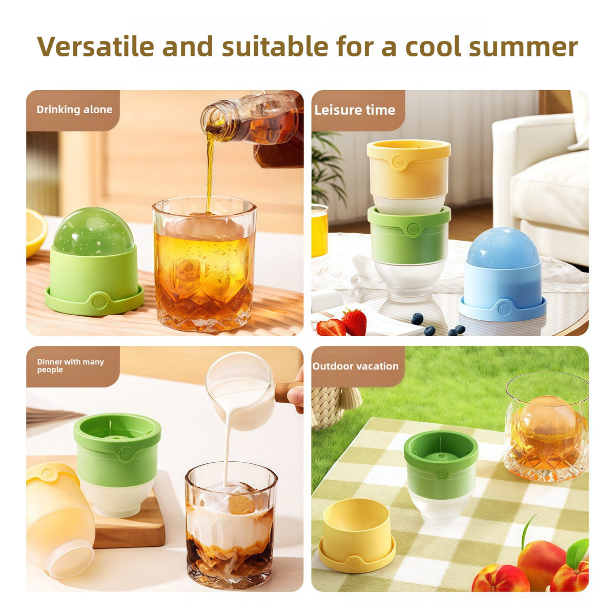 Spherical Ice Ball Mold