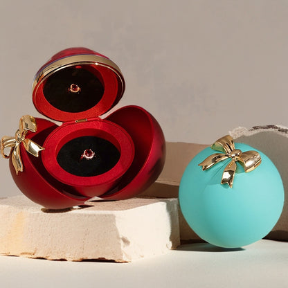 Spherical necklace box