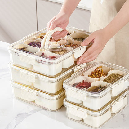 Spice compartment organizer
