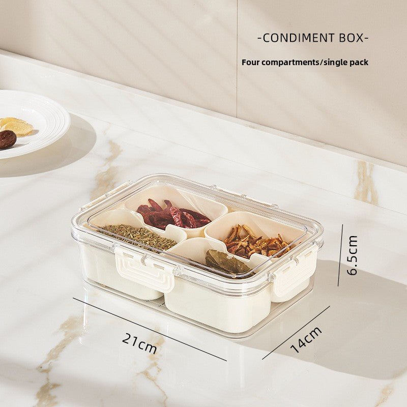 Spice compartment organizer