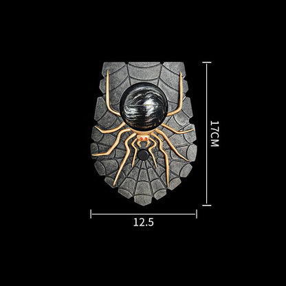 Spider-lit doorbell