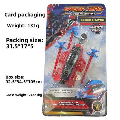 Spider Man Wrist Launcher Toy with Soft Bullets