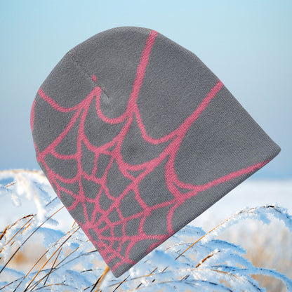 spider mesh jacquard hat