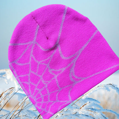 spider mesh jacquard hat