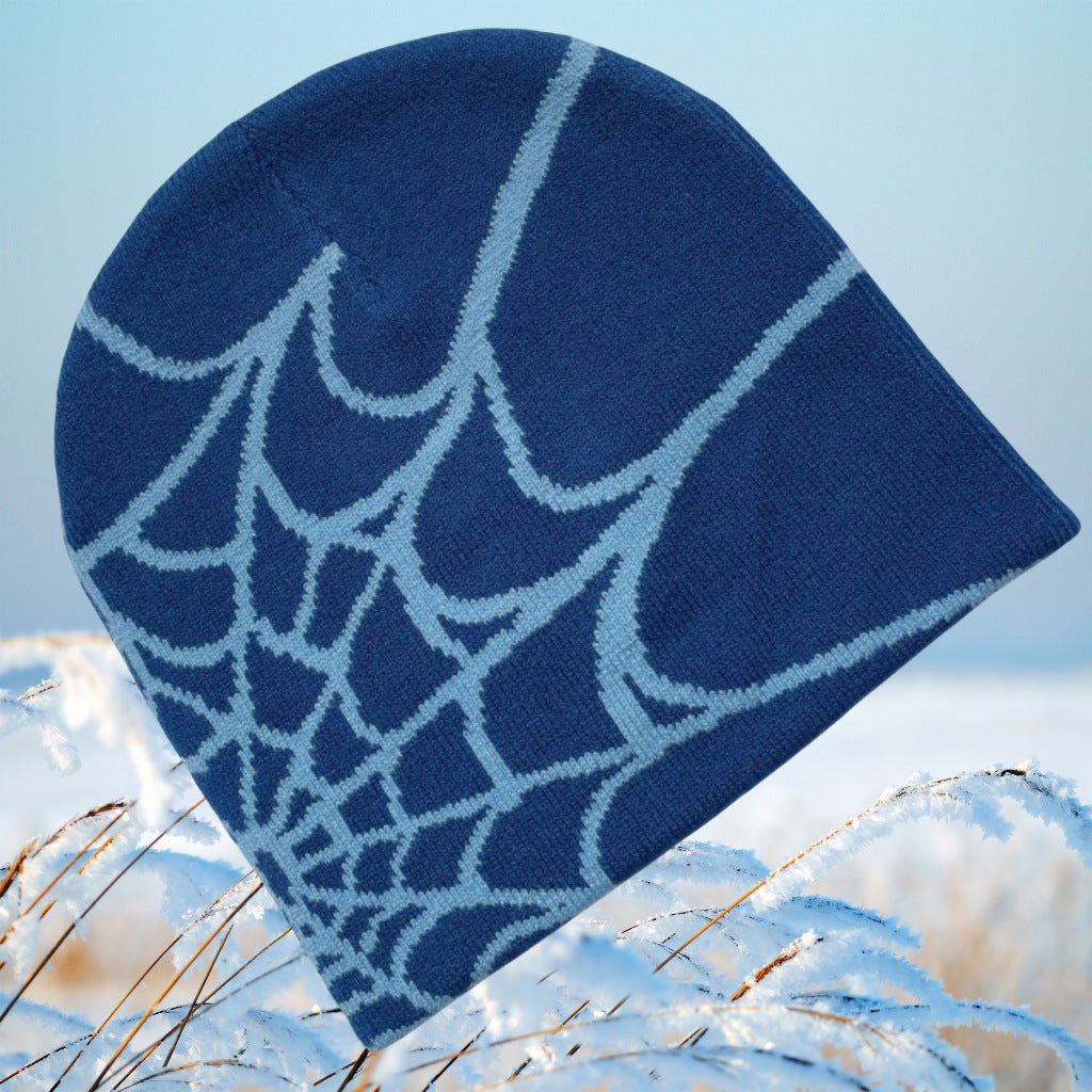 spider mesh jacquard hat
