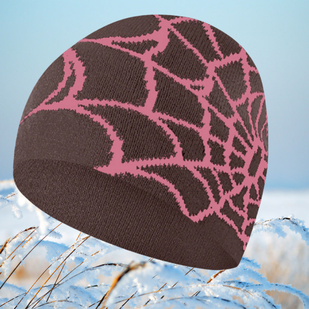 spider mesh jacquard hat