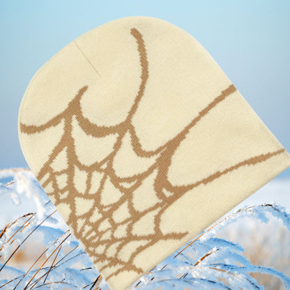 spider mesh jacquard hat