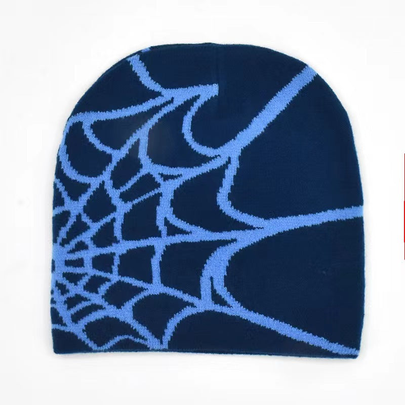 spider mesh jacquard hat