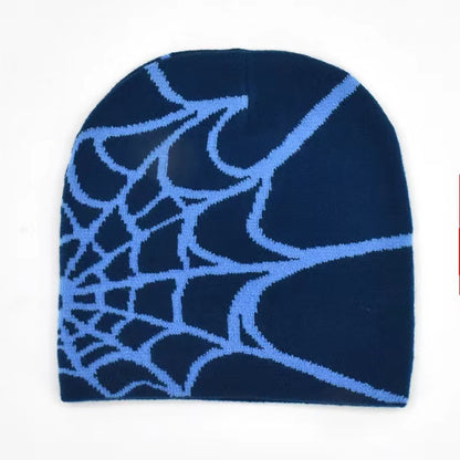 spider mesh jacquard hat