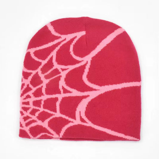 spider mesh jacquard hat