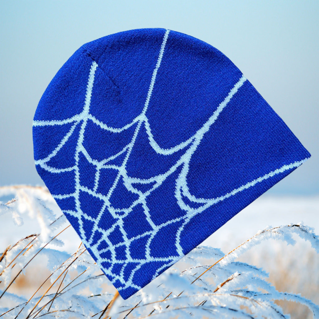 spider mesh jacquard hat