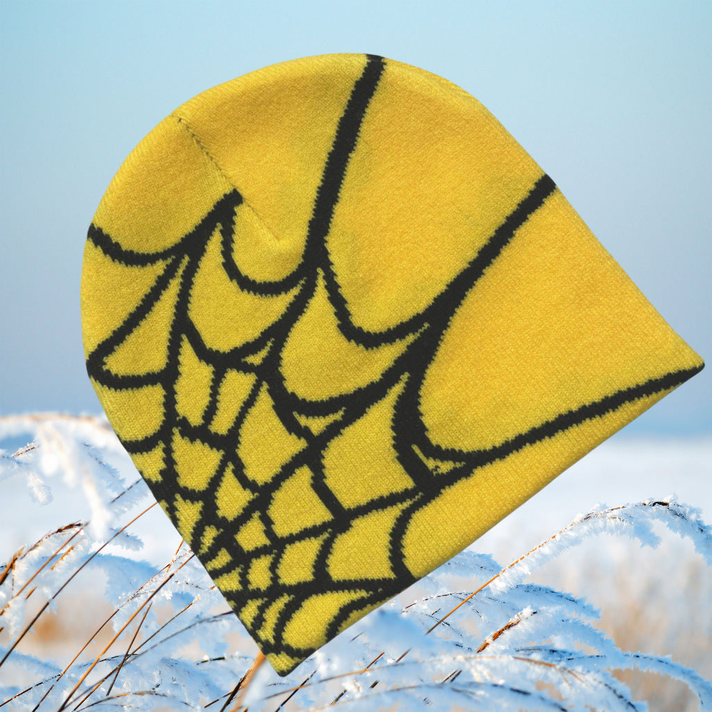 spider mesh jacquard hat