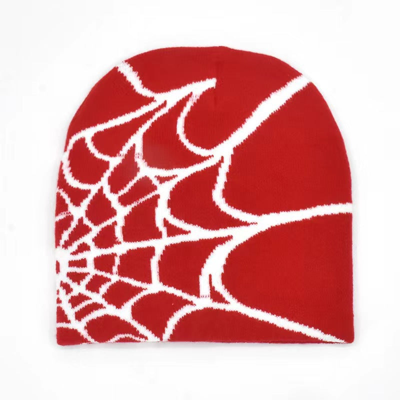 spider mesh jacquard hat